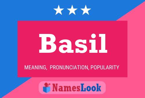 Poster del nome Basil