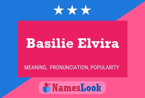 Poster del nome Basilie Elvira