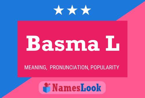 Poster del nome Basma L