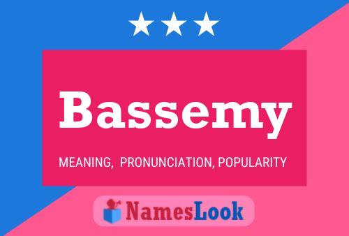 Poster del nome Bassemy