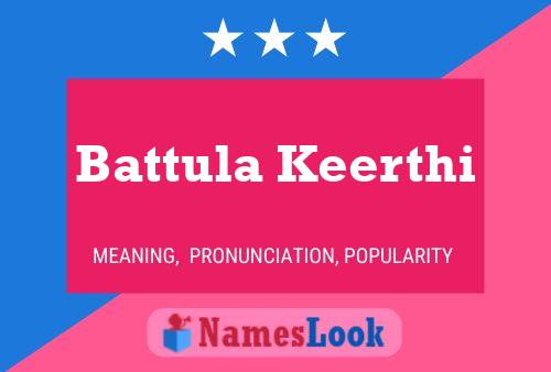 Poster del nome Battula Keerthi