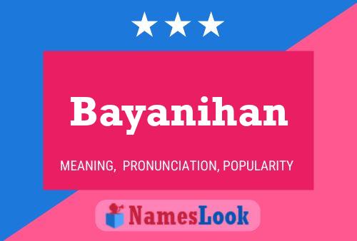 Poster del nome Bayanihan