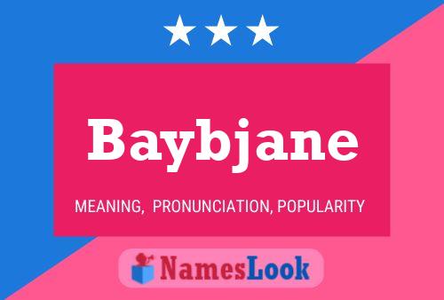 Poster del nome Baybjane