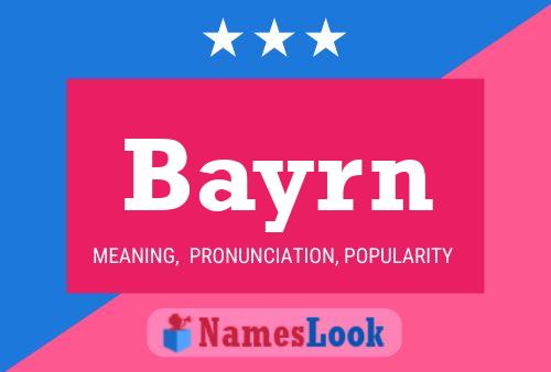 Poster del nome Bayrn