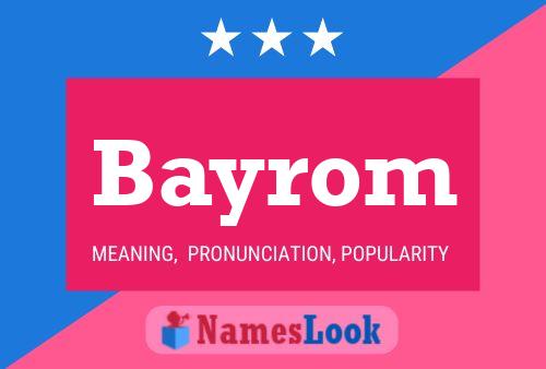 Poster del nome Bayrom