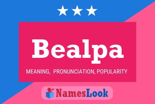 Poster del nome Bealpa