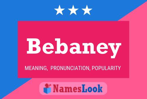 Poster del nome Bebaney