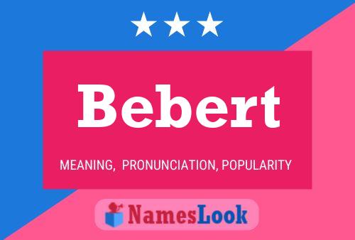 Poster del nome Bebert