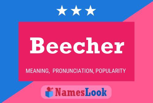 Poster del nome Beecher