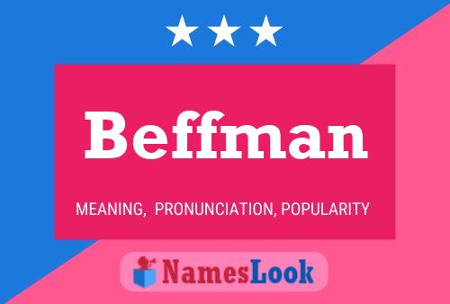 Poster del nome Beffman