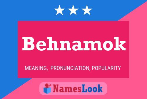 Poster del nome Behnamok