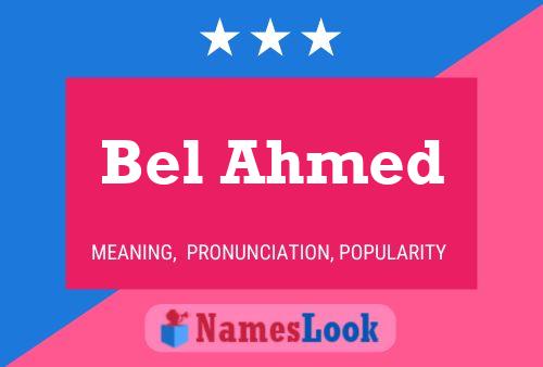 Poster del nome Bel Ahmed