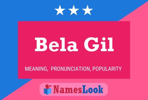 Poster del nome Bela Gil