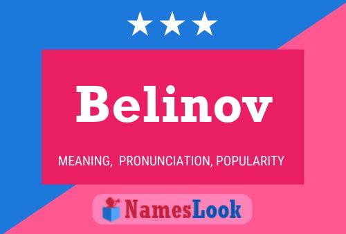 Poster del nome Belinov