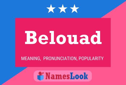 Poster del nome Belouad