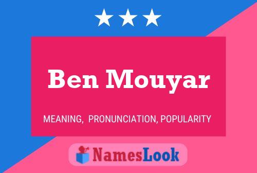 Poster del nome Ben Mouyar