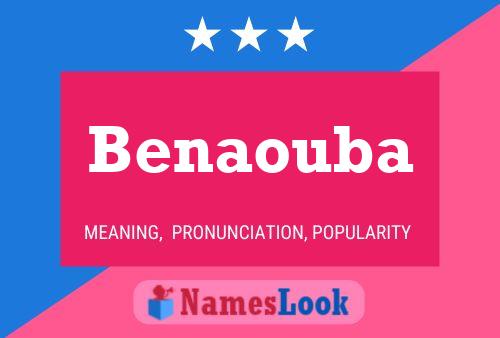 Poster del nome Benaouba