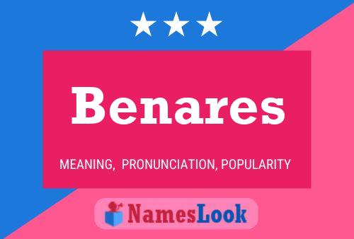 Poster del nome Benares