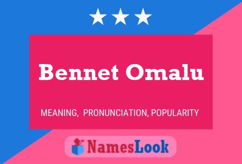 Poster del nome Bennet Omalu