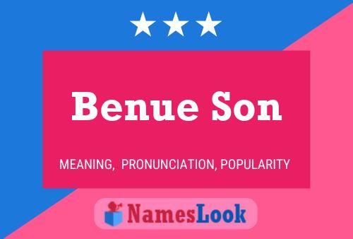 Poster del nome Benue Son