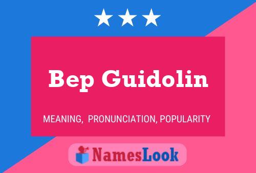 Poster del nome Bep Guidolin