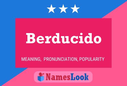 Poster del nome Berducido