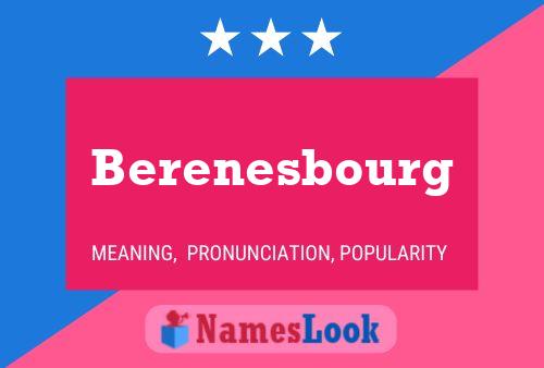 Poster del nome Berenesbourg