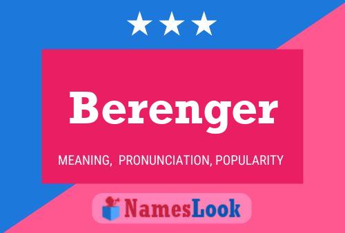 Poster del nome Berenger