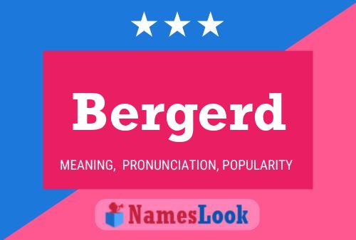 Poster del nome Bergerd