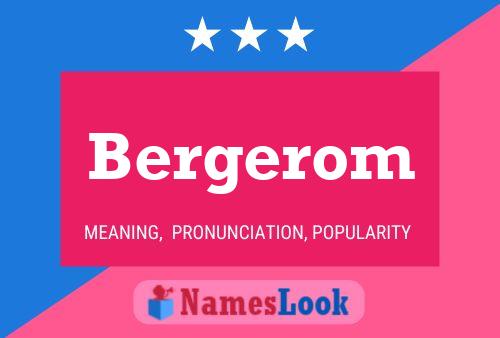 Poster del nome Bergerom