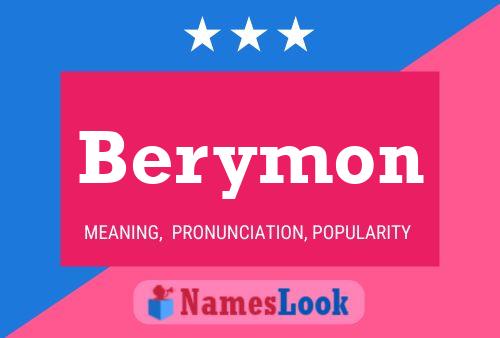 Poster del nome Berymon