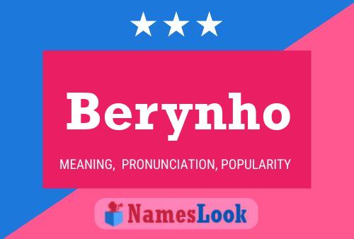 Poster del nome Berynho