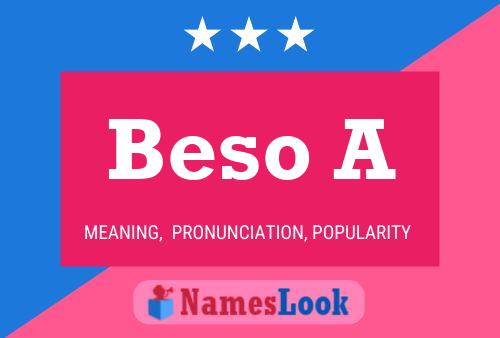 Poster del nome Beso A