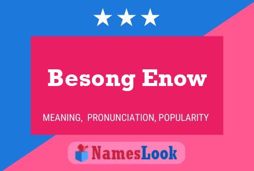 Poster del nome Besong Enow