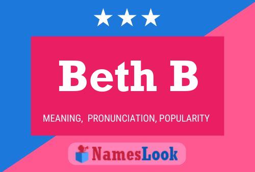 Poster del nome Beth B