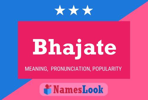 Poster del nome Bhajate