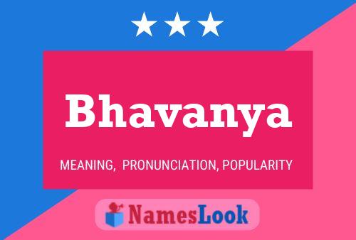 Poster del nome Bhavanya