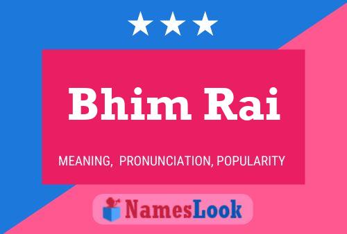 Poster del nome Bhim Rai