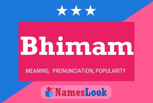 Poster del nome Bhimam