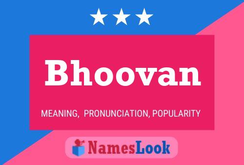 Poster del nome Bhoovan