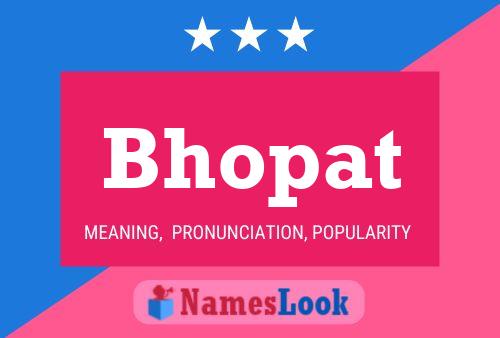 Poster del nome Bhopat