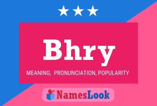 Poster del nome Bhry