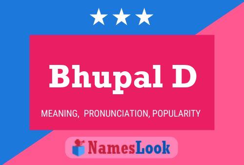 Poster del nome Bhupal D