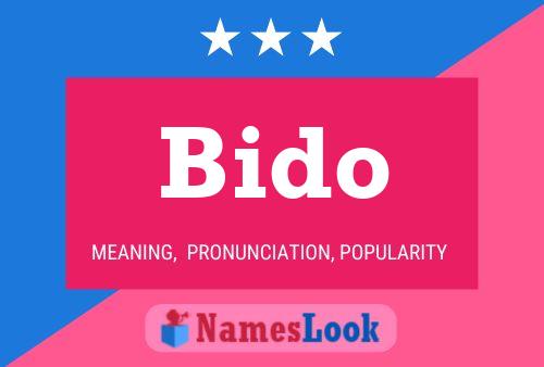 Poster del nome Bido