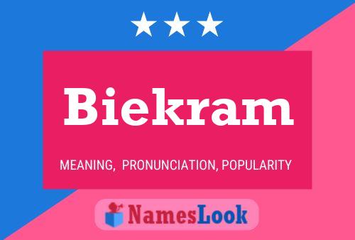 Poster del nome Biekram