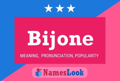 Poster del nome Bijone