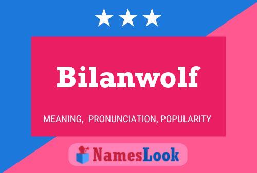 Poster del nome Bilanwolf