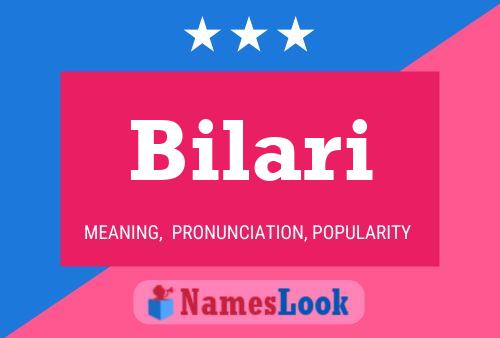 Poster del nome Bilari