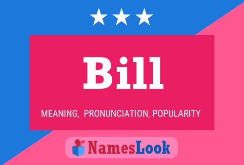 Poster del nome Bill