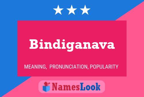 Poster del nome Bindiganava